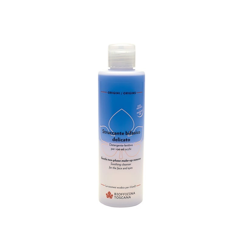 Make-Up Remover, Gentle Biphasic Biofficina Toscana Makeup removers  Available on Yumibio.com