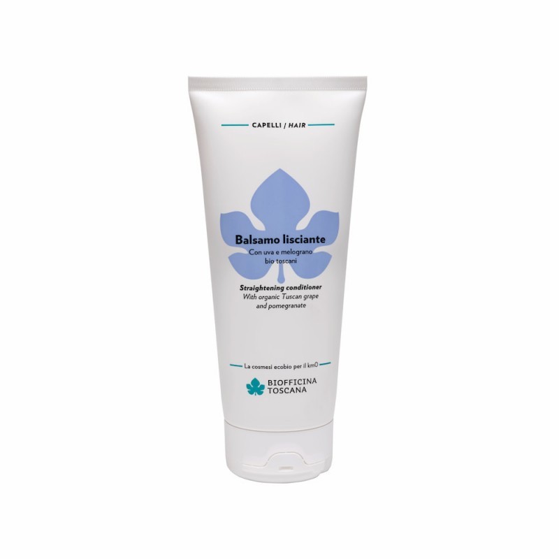 Revitalisant Bio De Lissage Des Cheveux Biofficina Toscana Les baumes   Disponible sur Yumibio.com