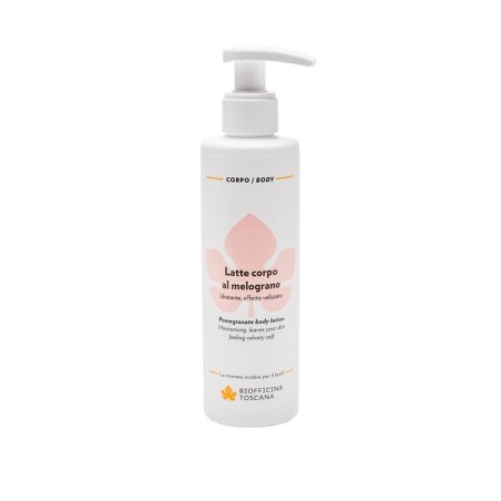 Lait corporel à la grenade Biofficina Toscana Des Lotions et des Crèmes   Disponible sur Yumibio.com