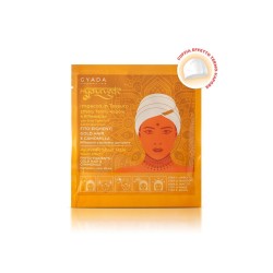 Hyalurvedic reflective fabric hair mask-Gold Hair Gyada Cosmetics Masks  Available on Yumibio.com