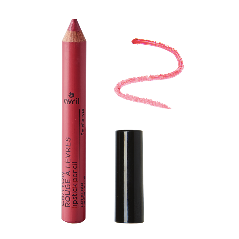 Crayon Rouge à Lèvres Rose Camellia-Camellia Rose Avril Rossetti   Disponible sur Yumibio.com