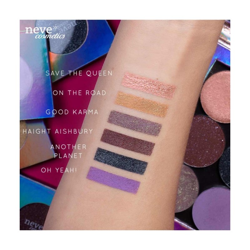Fard à paupières mauve mat avec paillettes-Oh Yeah! Neve Cosmetics Les fards à paupières   Disponible sur Yumibio.com