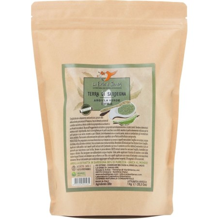 Argile Verte 1 Kg Le Erbe di Janas L'argile   Disponible sur Yumibio.com
