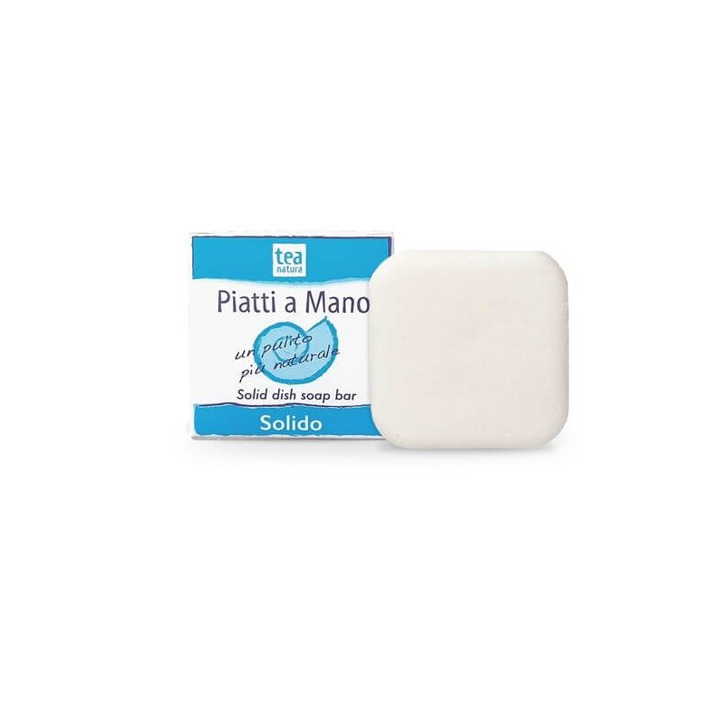 Solid hand dishwashing detergent Tea Natura Dishes and Cutlery  Available on Yumibio.com