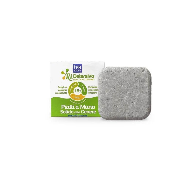 Détergent à vaisselle solide Ash Tea Natura La vaisselle et les Couverts   Disponible sur Yumibio.com