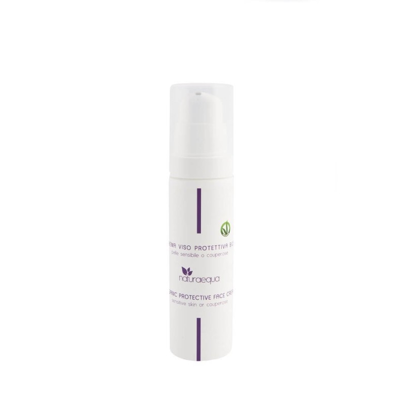 Crème Protectrice Pour Le Visage Naturaequa Hydratant   Disponible sur Yumibio.com