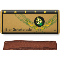 Zotter  Snack di Cioccolato alla Birra  Cioccolato