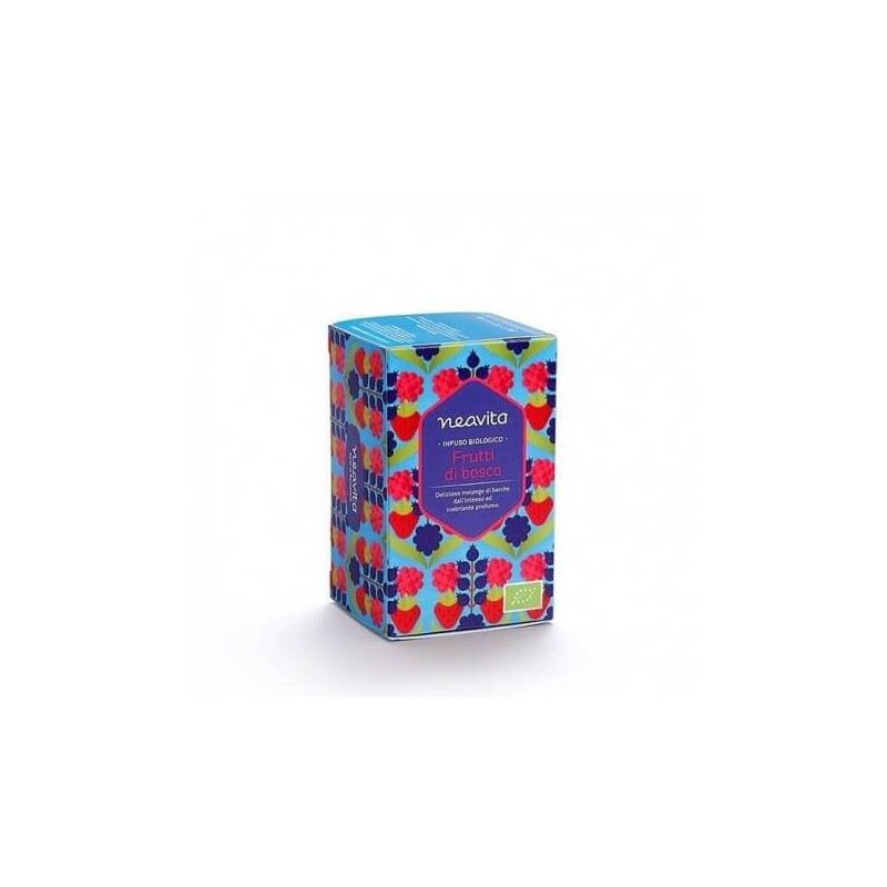 Infuso in Filtro - Frutti di Bosco Bio Neavita Thé et Tisanes   Disponible sur Yumibio.com
