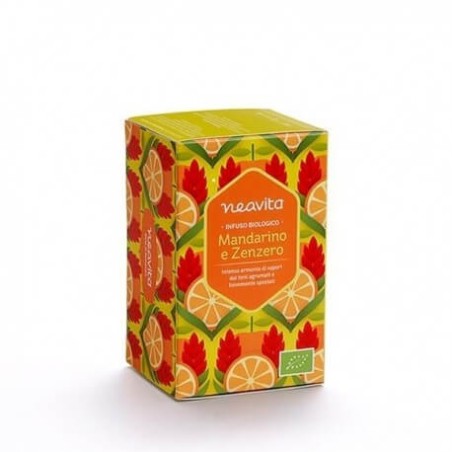 Infuso in Filtro - Mandarino e Zenzero Neavita Tea and herbal Teas  Available on Yumibio.com