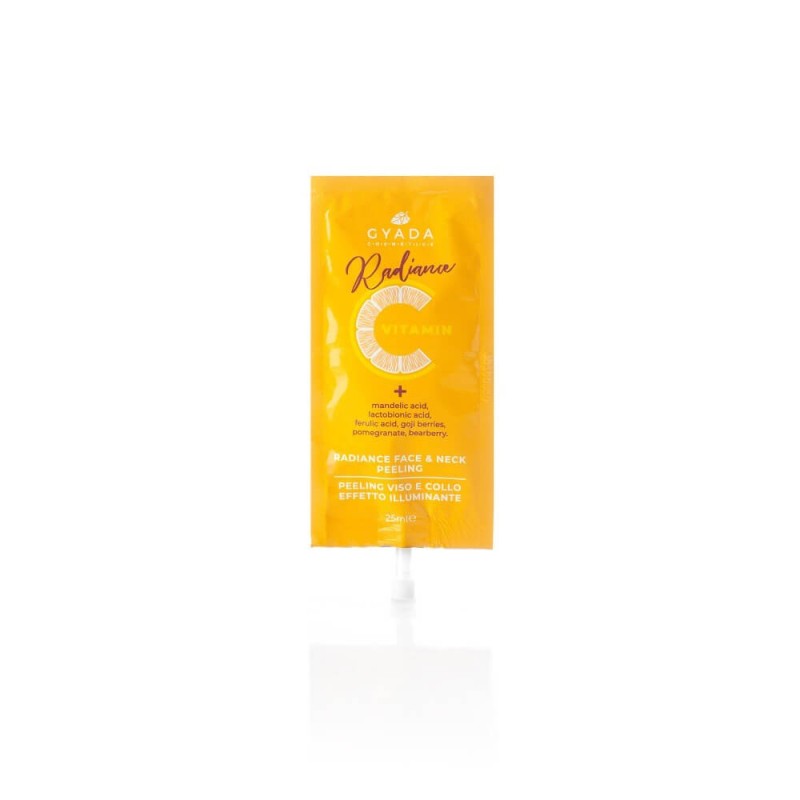 Gyada Cosmetics  RADIANCE - Peeling Viso e Collo Illuminante  Scrub Viso