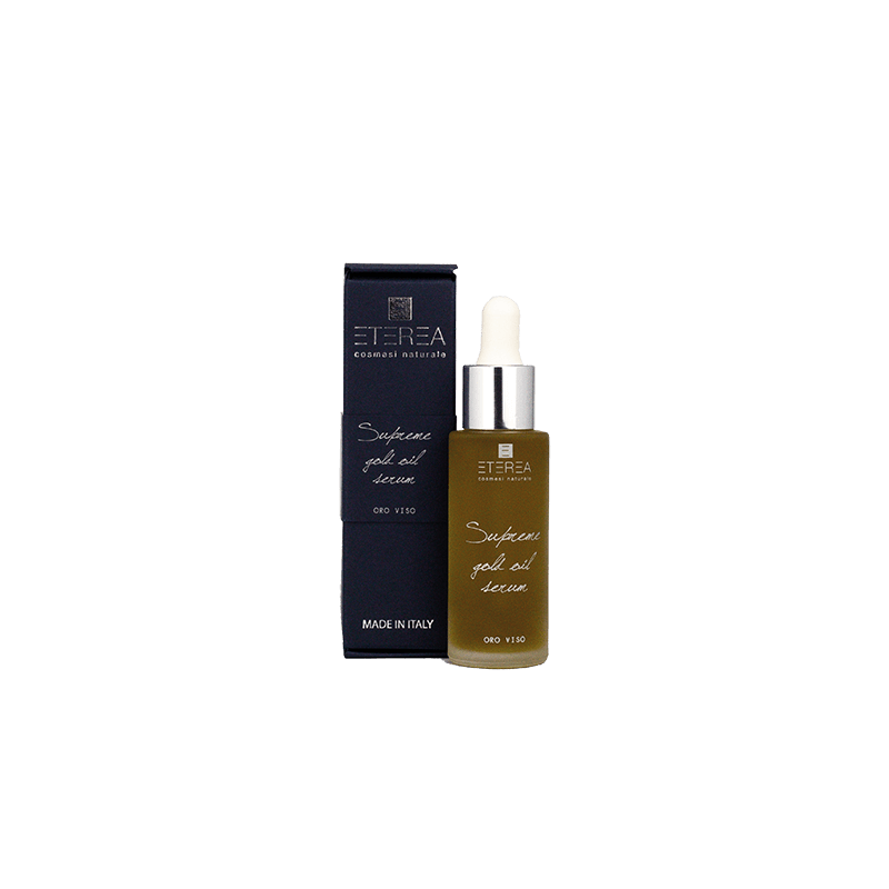 Eterea Cosmesi  Supreme Oro Viso Vegan  Olio Viso