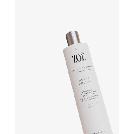 Royal Potion-Lotion Visage blanchissante et Anti-Pollution Zoe Cosmetics Toniques   Disponible sur Yumibio.com