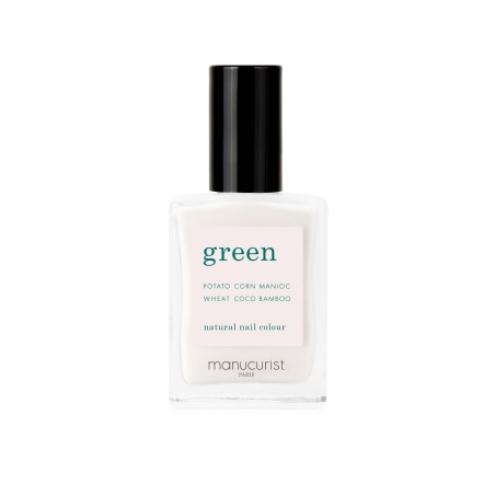 Pearly White Nail Polish-Milky White Manucurist Enamels  Available on Yumibio.com