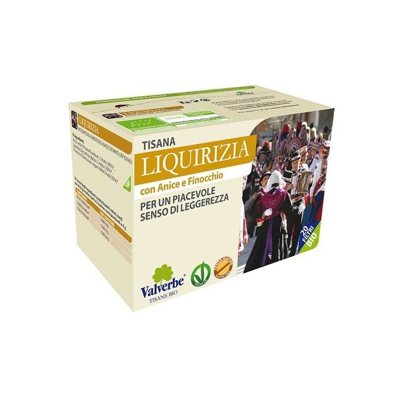 Valverbe  Tisana Liquirizia  Tè e Tisane
