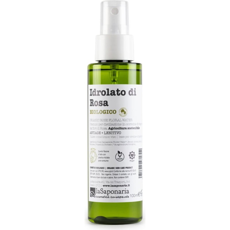 Hydrolat de Rose La Saponaria Idrolati   Disponible sur Yumibio.com