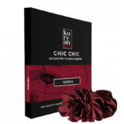 Chouchou en soie Vegan-Geisha Gentleaf Brosses et peignes   Disponible sur Yumibio.com