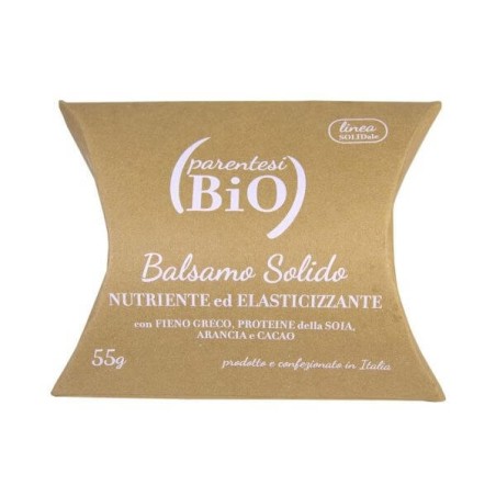 Apres-Shampooing solid nourissant Parentesi Bio Balsamo Solido   Disponible sur Yumibio.com