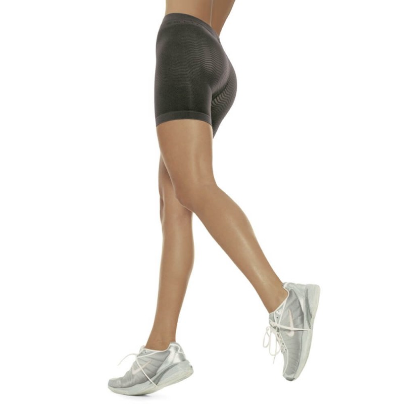 Solidea- Leggings Anticellulite  Pantaloncino Micromassaggiante Anticellulite Nero - Taglia 4 XL  Leggins Anticellulite