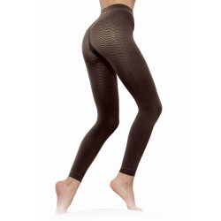 Solidea- Leggings Anticellulite  Leggins Micromassaggiante Anticellulite Nero - Taglia 3 ML  Leggins Anticellulite