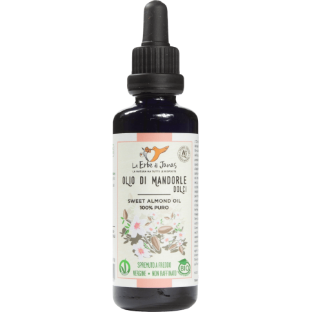 L'huile d'Amande douce Le Erbe di Janas Huiles et de Macération   Disponible sur Yumibio.com