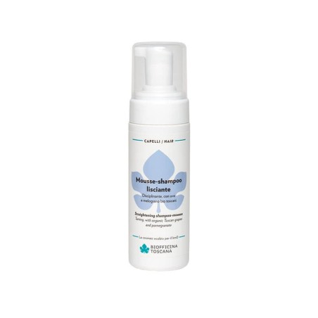Mousse De Shampooing Lissante Biofficina Toscana Shampooing   Disponible sur Yumibio.com
