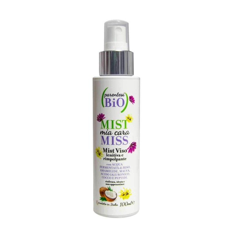 BRUME Ma Chère Miss-Brume apaisante et repulpante pour le Visage Parentesi Bio Toniques   Disponible sur Yumibio.com