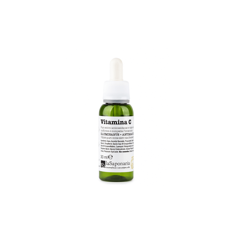 Vitamine C 30 ml La Saponaria Les sérums   Disponible sur Yumibio.com