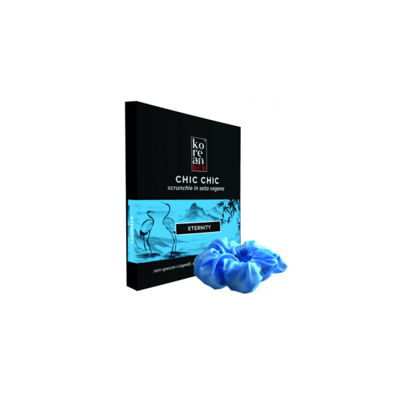 Gentleaf  Scrunchie in Seta Vegana - Eternity  Spazzole e Phon