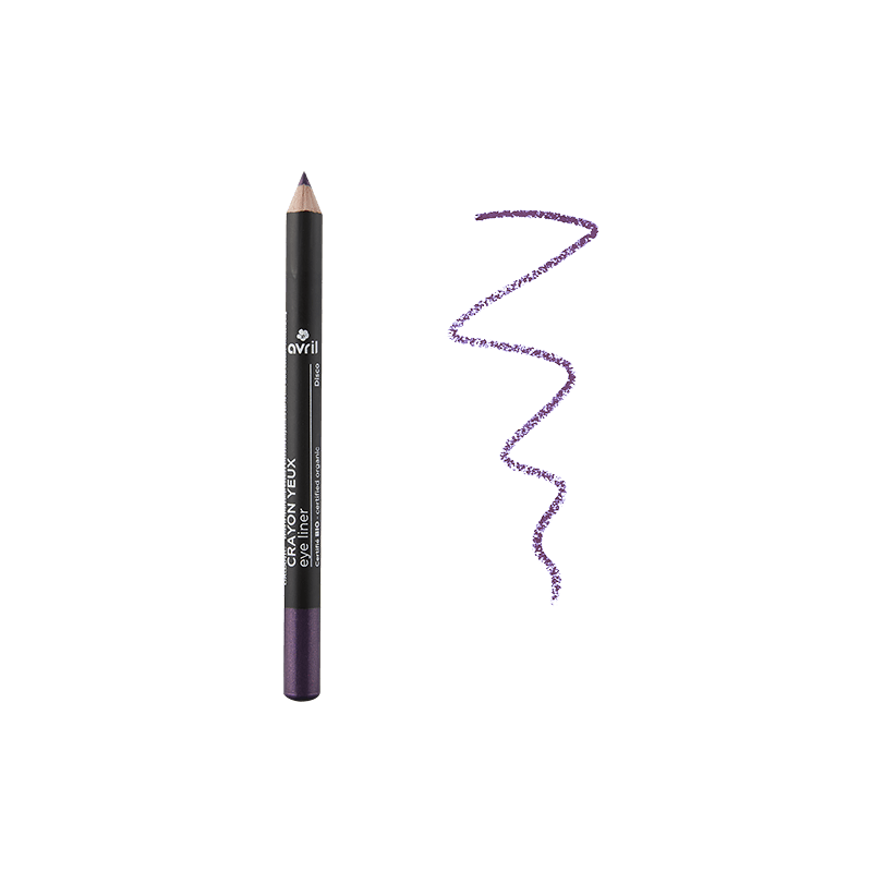 Crayon pour les Yeux Disc-Violet Irisé Avril Kajal et eye-liner   Disponible sur Yumibio.com