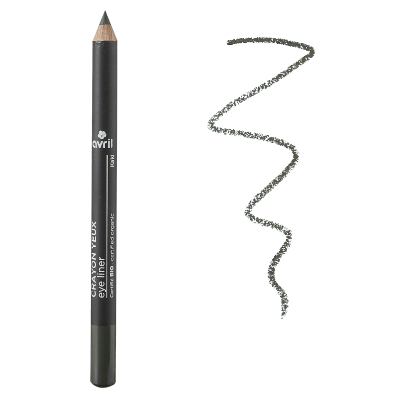 Crayon pour les Yeux Kaki-Gris Terre Avril Kajal et eye-liner   Disponible sur Yumibio.com