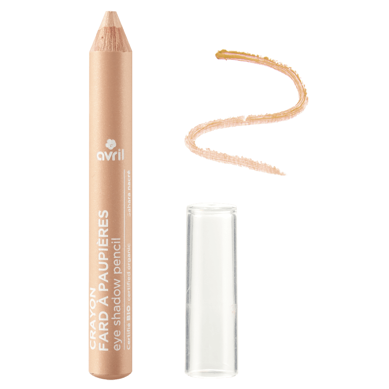 Sahara Nacré Eyeshadow Pencil - Pearly Sand Avril Eyeshadows  Available on Yumibio.com