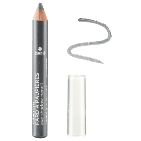Crayon Ombre à Paupières Gris Metallisè Avril Les fards à paupières   Disponible sur Yumibio.com