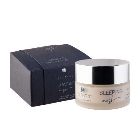 Supreme Sleeping Mask - Masque Visage Hydratant, Apaisant et Réparateur Eterea Cosmesi Les masques   Disponible sur Yumibio.com