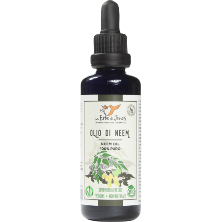 Neem oil Le Erbe di Janas Oils and Macerated  Available on Yumibio.com
