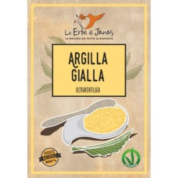 Yellow Clay Le Erbe di Janas Clay  Available on Yumibio.com