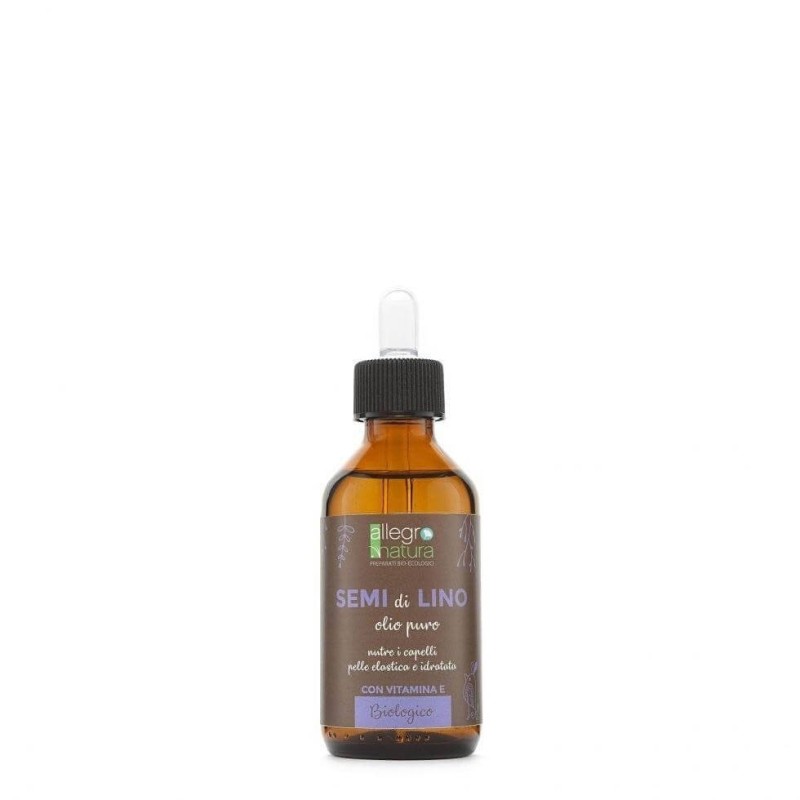 Flax Seed oil Allegro Natura Oils and Macerated  Available on Yumibio.com