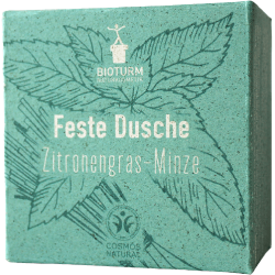 Bain moussant solide à la citronnelle et à la menthe n.136 Bioturm Bain Moussant Bio   Disponible sur Yumibio.com