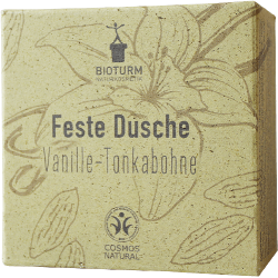 Solid Body Wash with Vanilla and Tonka Bean n.138 Bioturm Organic Bubble Bath  Available on Yumibio.com
