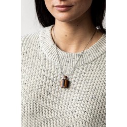 Collier d'aromathérapie - Oeil de tigre Olfattiva L'aromathérapie et les Parfums   Disponible sur Yumibio.com