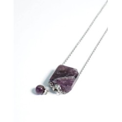 Aromatherapy Necklace - Amethyst Olfattiva Aromatherapy and Fragrances  Available on Yumibio.com
