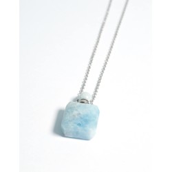 Collier d'aromathérapie - Aigue-marine Olfattiva L'aromathérapie et les Parfums   Disponible sur Yumibio.com