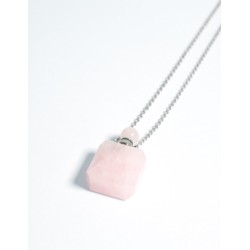 Collier d'aromathérapie - Quartz rose Olfattiva L'aromathérapie et les Parfums   Disponible sur Yumibio.com