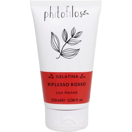 Gelatin Highlighting the Red in the Henna Phitofilos Styling  Available on Yumibio.com