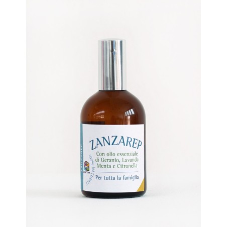 Anti Mosquito Spray with Essential Oils - Zanzarep Olfattiva Organic Mosquito spray  Available on Yumibio.com