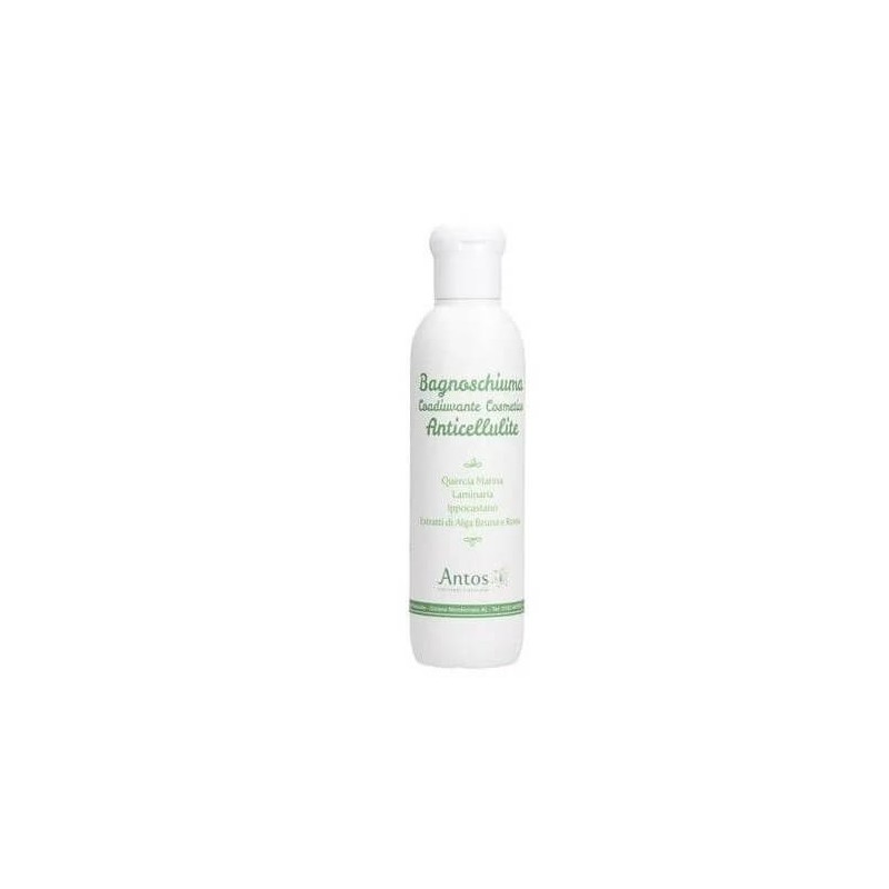 Shower Gel Anti-Cellulite Antos Cosmetici Organic Bubble Bath  Available on Yumibio.com