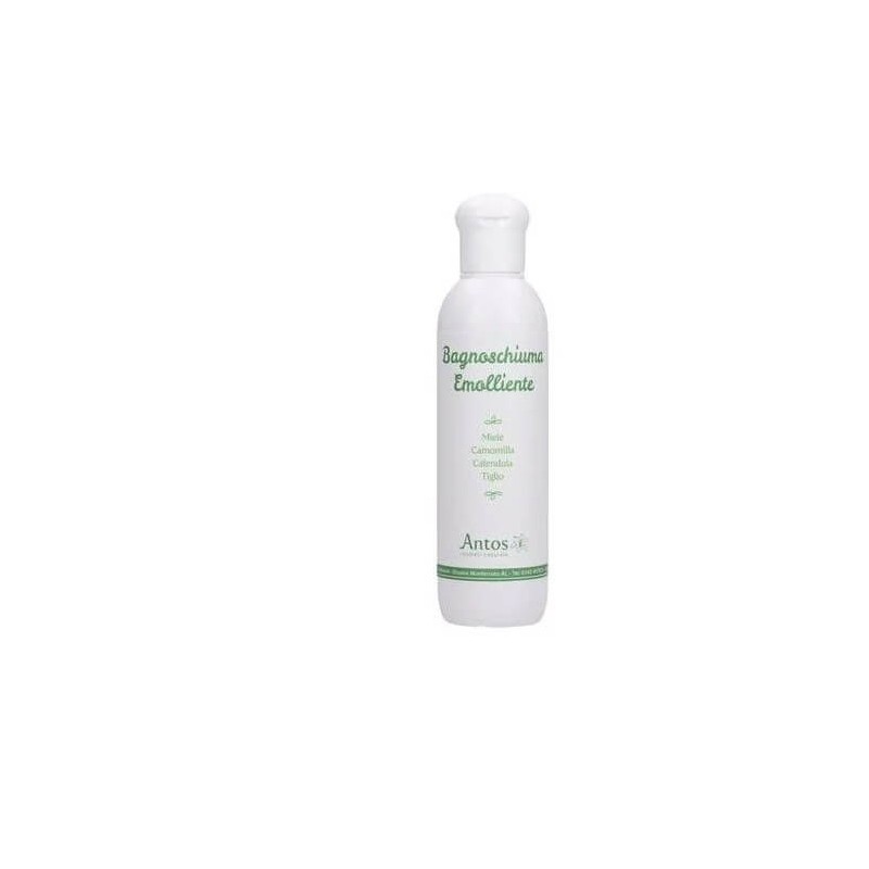 Shower Gel Emollient Ecobio Antos Cosmetici Bathroom and shower  Available on Yumibio.com
