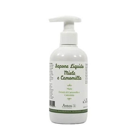 Hand soap Honey ecobio Antos Cosmetici Soap  Available on Yumibio.com