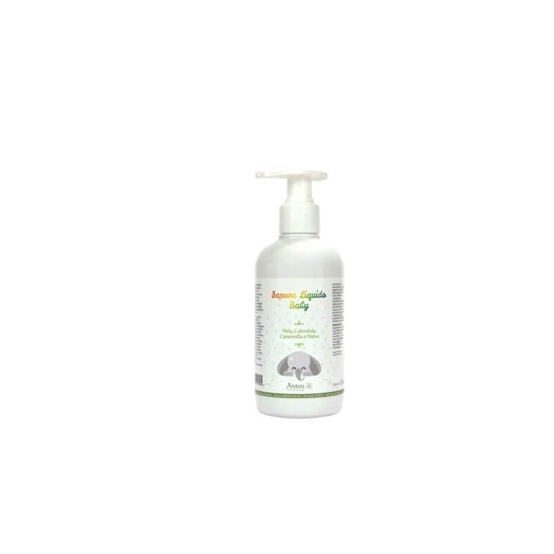 Antos Cosmetici  Sapone Liquido Delicato Bimbi Camomilla e Calendula  Mamma e Bimbo