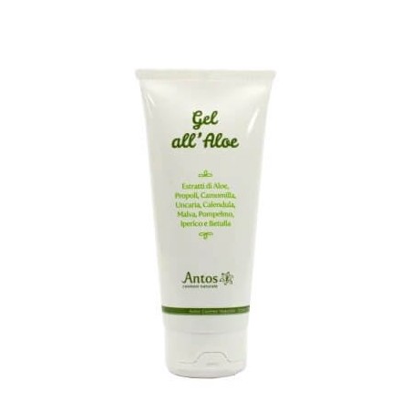 Antos Cosmetici  Gel di Aloe con Propoli e Malva  Estratti