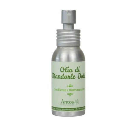 Almond oil Sweet Pure Antos Cosmetici Oils and Macerated  Available on Yumibio.com